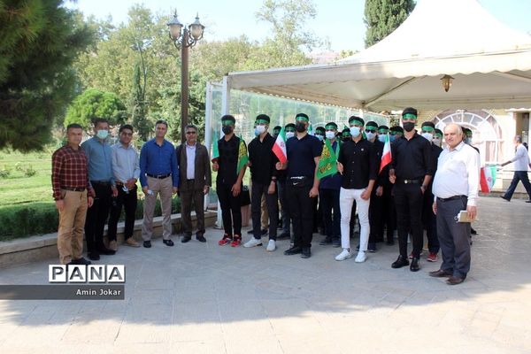 گردشگری رویداد محور، بازدید دانش‌آموزان عضو سازمان دانش‌آموزی فارس از باغ ارم شیراز