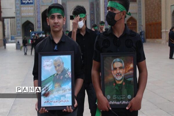 گردشگری رویداد محور، حضور دانش‌آموزان عضو سازمان دانش‌آموزی فارس در حرم شاهچراغ (ع)