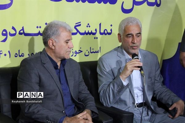 آیین افتتاح نمایشگاه هفته دولت در اهواز