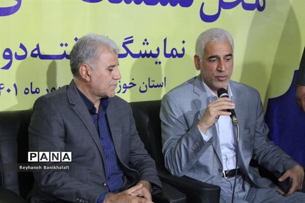 آیین افتتاح نمایشگاه هفته دولت در اهواز