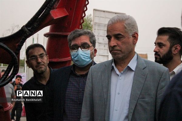 آیین افتتاح نمایشگاه هفته دولت در اهواز