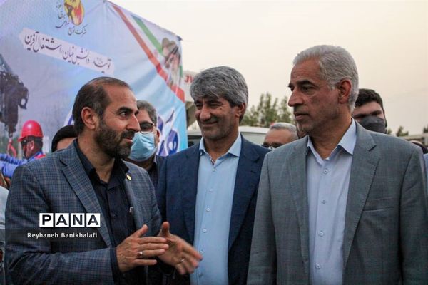 آیین افتتاح نمایشگاه هفته دولت در اهواز