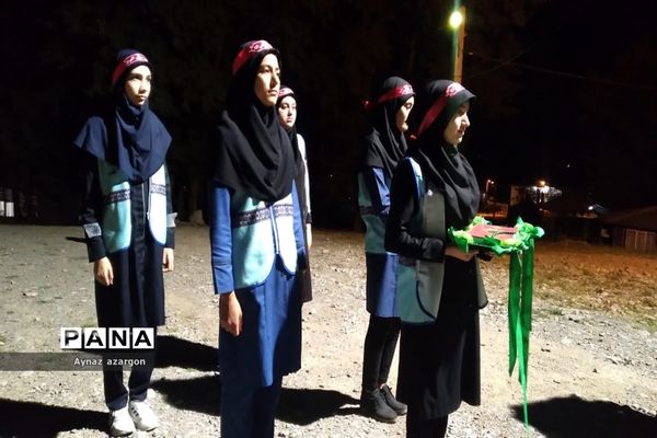 محفل شهدایی با حضور مسئولان در اردوگاه شیرآباد گلستان