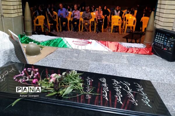 محفل شهدایی با حضور مسئولان در اردوگاه شیرآباد گلستان