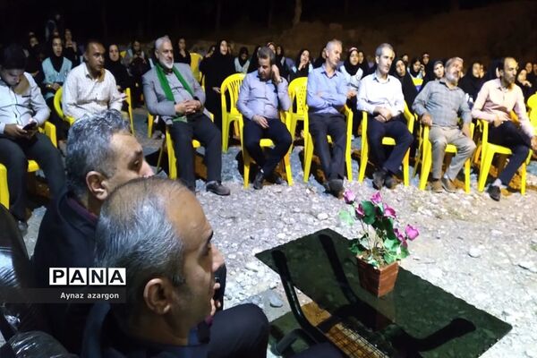 محفل شهدایی با حضور مسئولان در اردوگاه شیرآباد گلستان