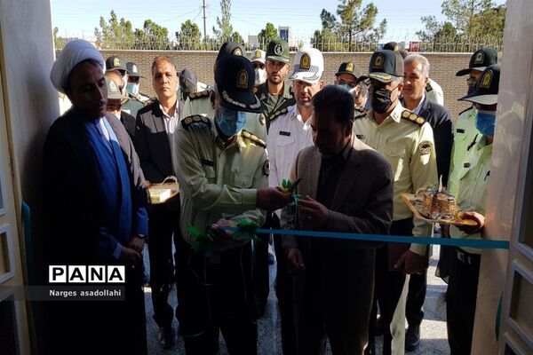 افتتاح کلانتری ۱۱ حاجی‌آباد شهرستان زیرکوه