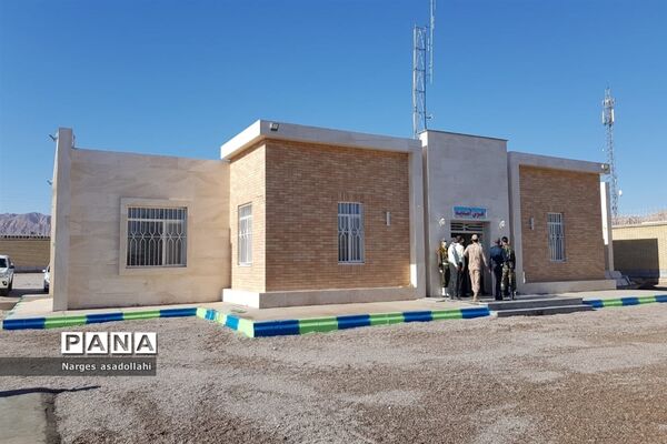 افتتاح کلانتری ۱۱ حاجی‌آباد شهرستان زیرکوه