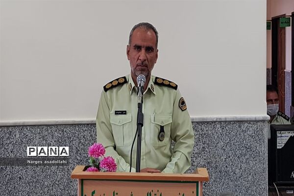 افتتاح کلانتری ۱۱ حاجی‌آباد شهرستان زیرکوه