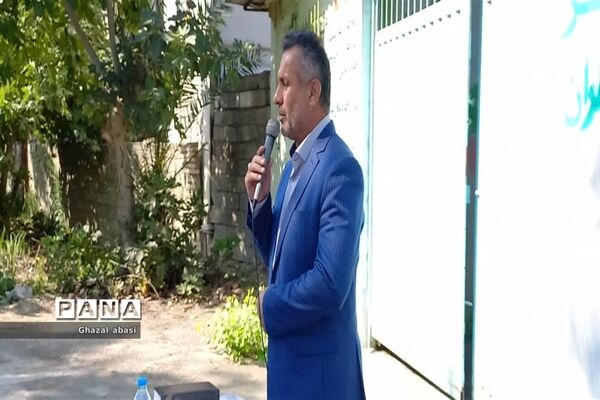 آیین افتتاح پروژه رفع ضعف ولتاژ نسیم ۱۵ شهرستان محمودآباد