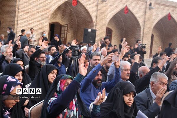 حضور خبرنگاران دانش‌آموز در اجلاس بین المللی پیرغلامان و خادمان حسینی در کرمانشاه