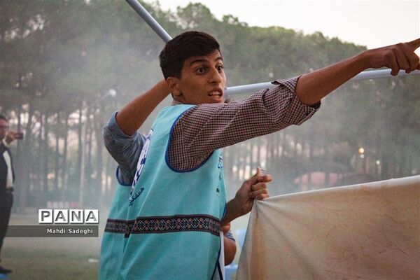اختتامیه اردوی قطبی دانش‌آموزان عضو سازمان دانش‌آموزی