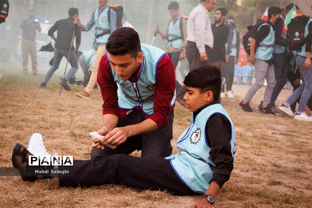 اختتامیه اردوی قطبی دانش‌آموزان عضو سازمان دانش‌آموزی