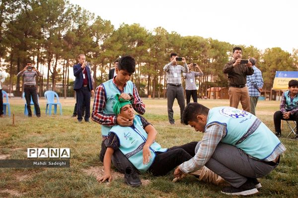 اختتامیه اردوی قطبی دانش‌آموزان عضو سازمان دانش‌آموزی