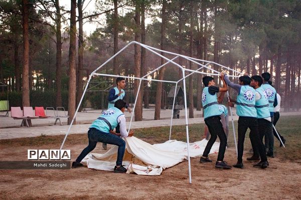 اختتامیه اردوی قطبی دانش‌آموزان عضو سازمان دانش‌آموزی