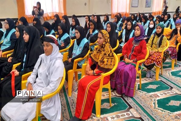 مراسم اختتامیه اردوی قطبی در استان گلستان