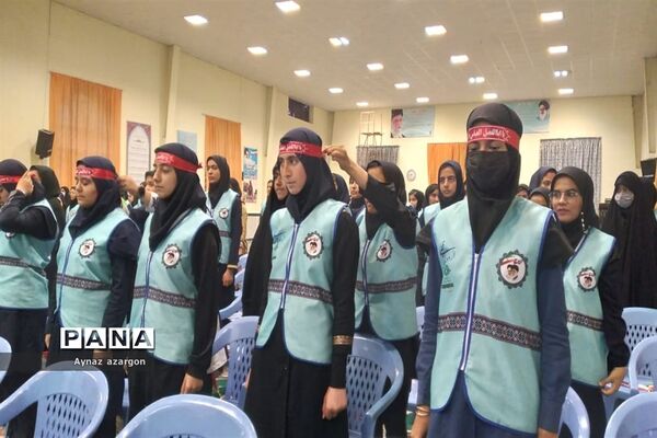 مراسم اختتامیه اردوی قطبی در استان گلستان