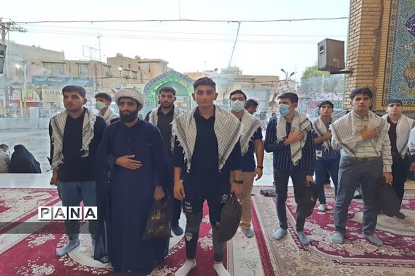 اردوی دانش‌آموزان طرح یاوران ولایت بسیج دانش‌آموزی در اندیمشک