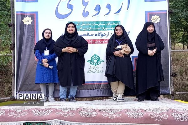 مراسم صبحگاه و دریافت پرچم افتخارات اردوی قطبی استان گلستان