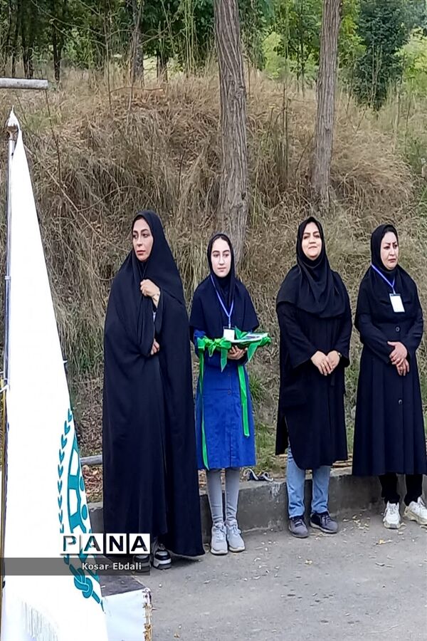 مراسم صبحگاه و دریافت پرچم افتخارات اردوی قطبی استان گلستان