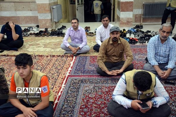 نشست جهاد تبیین اعضای سازمان دانش‌آموزی در اردوی قطب 5  آذربایجان غربی