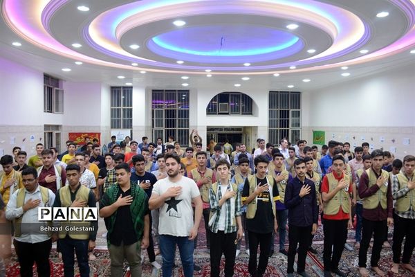 نشست جهاد تبیین اعضای سازمان دانش‌آموزی در اردوی قطب 5  آذربایجان غربی