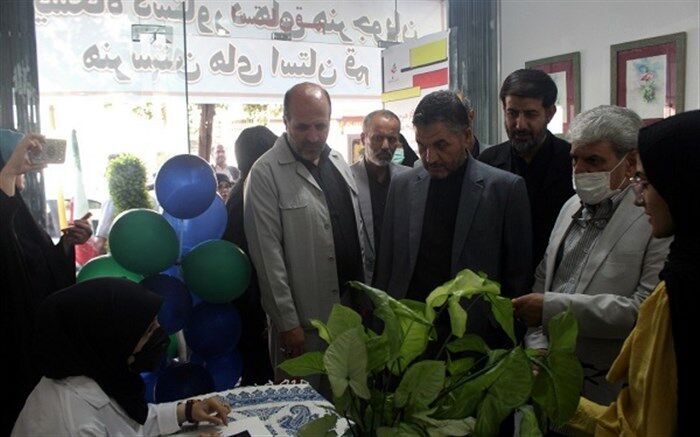 افتتاح نمایشگاه دائمی آثار هنرجویان هنرستان‌های قم