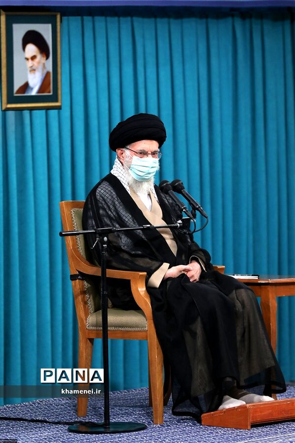 دیدار رئیس‌جمهوری و اعضاء هیئت دولت با رهبر معظم انقلاب اسلامی