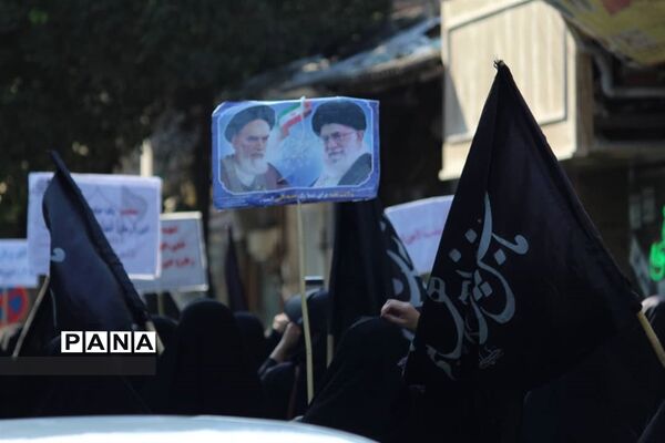 پیاده‌روی بزرگ هیات استقامت زینبی شهرستان بابل
