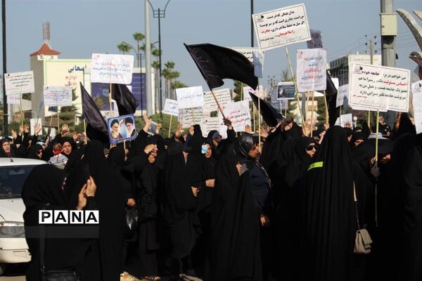 پیاده‌روی بزرگ هیات استقامت زینبی شهرستان بابل