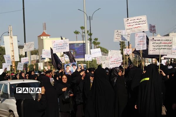 پیاده‌روی بزرگ هیات استقامت زینبی شهرستان بابل