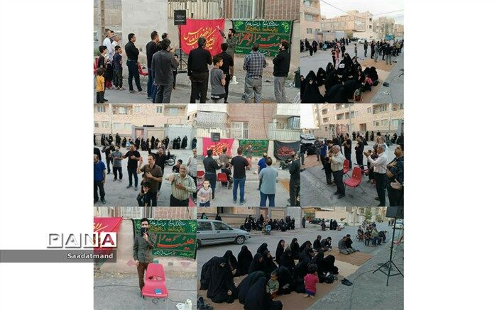 ایجاد حسینیه سیار توسط هیئت الزهرا نیشابور