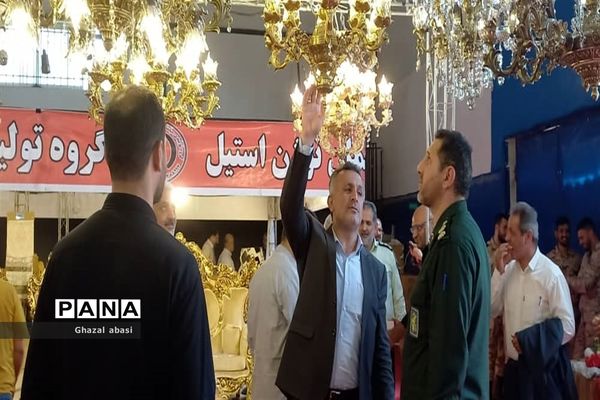 آیین افتتاح جشنواره اقتصاد مقاومتی بسیج در شهرستان محمودآباد