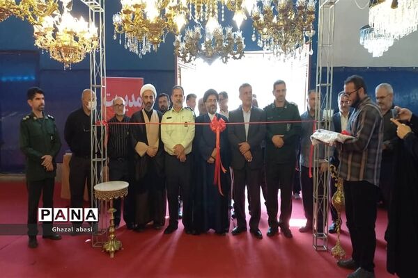 آیین افتتاح جشنواره اقتصاد مقاومتی بسیج در شهرستان محمودآباد