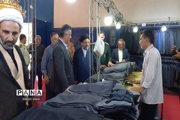 آیین افتتاح جشنواره اقتصاد مقاومتی بسیج در شهرستان محمودآباد