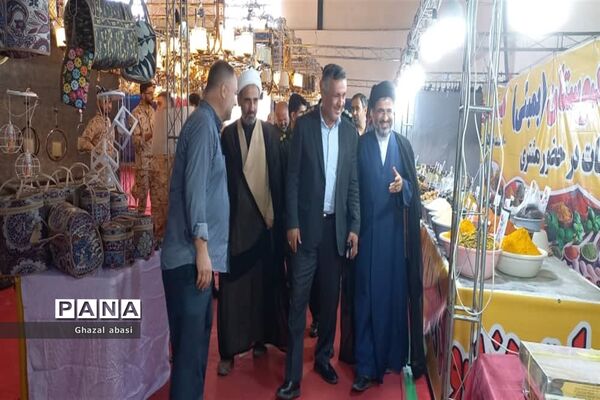 آیین افتتاح جشنواره اقتصاد مقاومتی بسیج در شهرستان محمودآباد