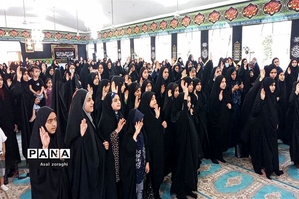 همایش لبیک یا زینب در شهرستان میاندورود