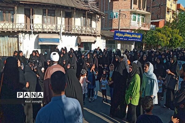 همایش لبیک یا زینب در شهرستان میاندورود
