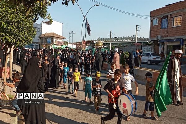 همایش لبیک یا زینب در شهرستان میاندورود