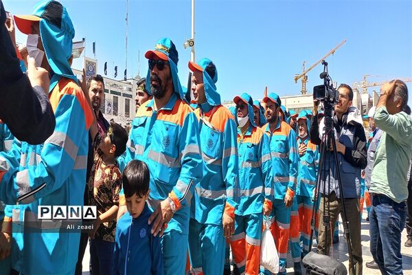 اعزام کاروان خادم الحسین شهرداری مشهد به نجف اشرف