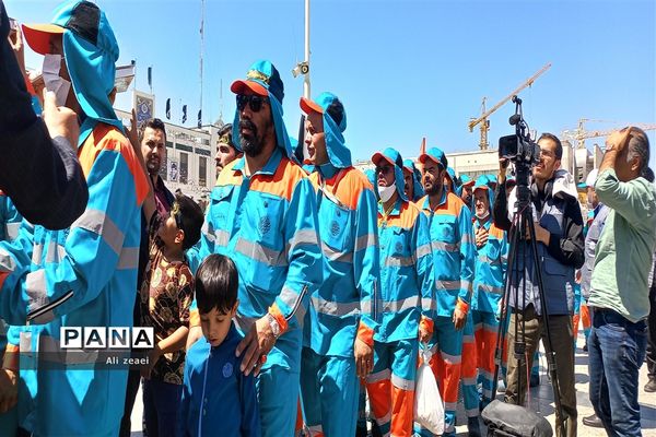 اعزام کاروان خادم الحسین شهرداری مشهد به نجف اشرف