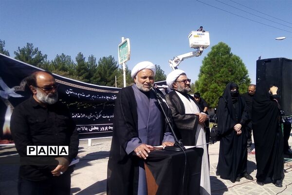 مراسم تشییع پیکر امام جمعه تربت جام حجه الاسلام والمسلمین میرزا حسین معتمدی فر