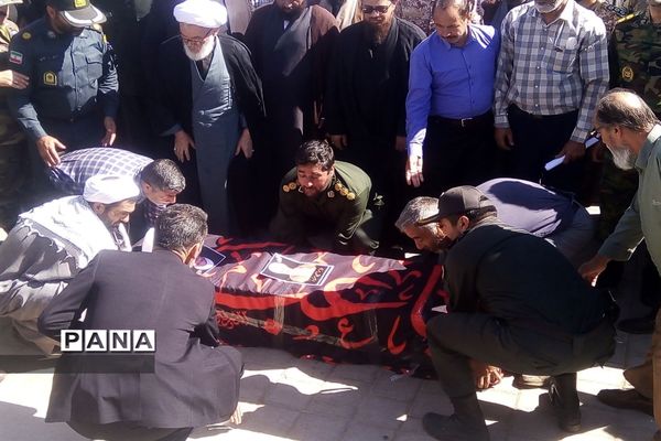 مراسم تشییع پیکر امام جمعه تربت جام حجه الاسلام والمسلمین میرزا حسین معتمدی فر