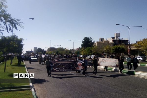 مراسم تشییع پیکر امام جمعه تربت جام حجه الاسلام والمسلمین میرزا حسین معتمدی فر