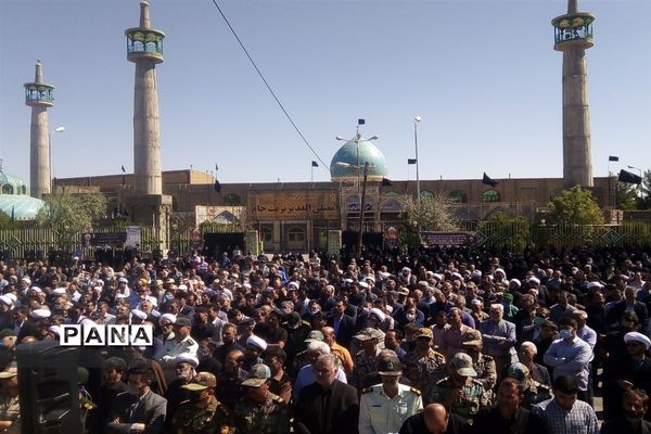 مراسم تشییع پیکر امام جمعه تربت جام حجه الاسلام والمسلمین میرزا حسین معتمدی فر