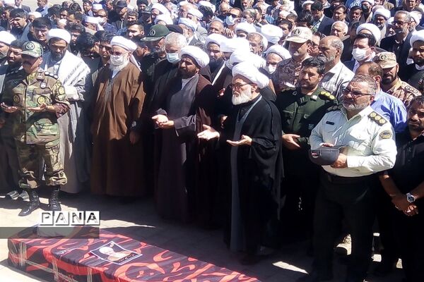 مراسم تشییع پیکر امام جمعه تربت جام حجه الاسلام والمسلمین میرزا حسین معتمدی فر