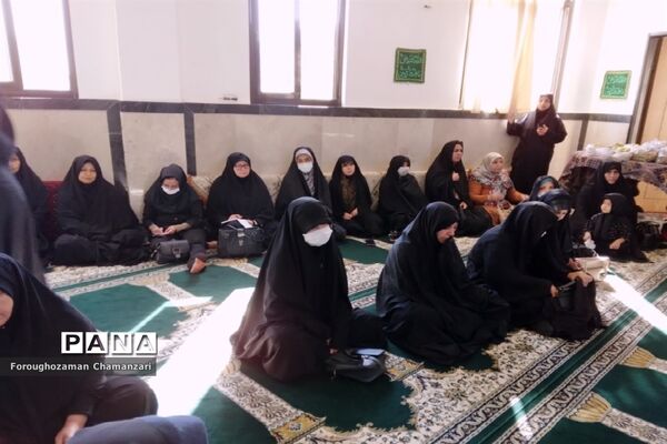 برگزاری مراسم توجیهی کاروان زائران اربعین در شهرستان گلبهار