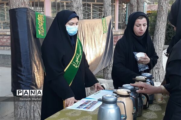 برپایی ایستگاه صلواتی سازمان دانش‌آموزی استان فارس در اردوی ملی قطب ۴، اصفهان