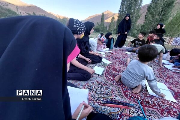 یادواره شهدا در روستاهای بلده