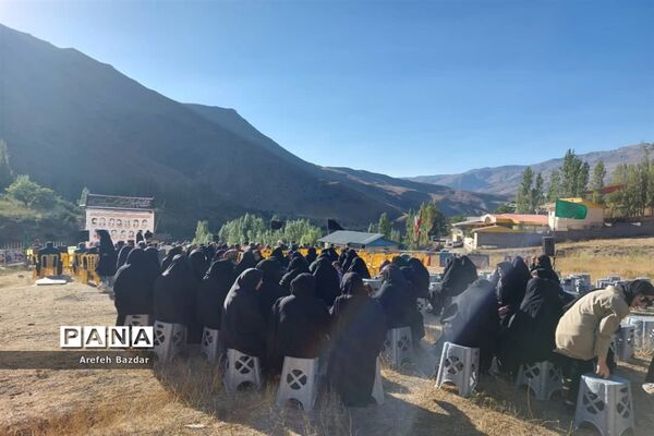 یادواره شهدا در روستاهای بلده