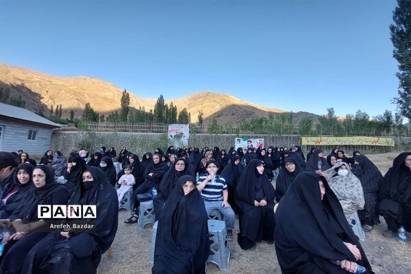 یادواره شهدا در روستاهای بلده